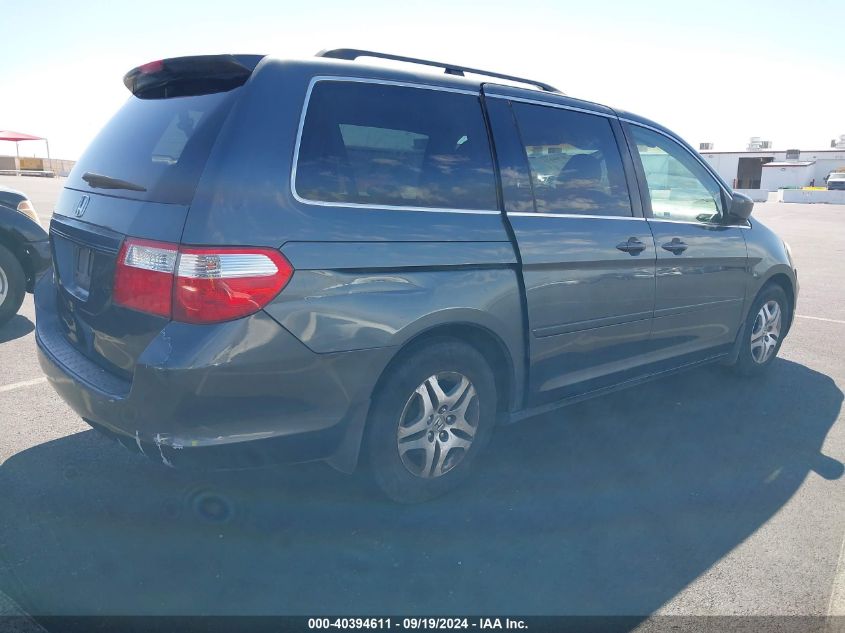 2006 Honda Odyssey Ex-L VIN: 5FNRL38726B431189 Lot: 40394611