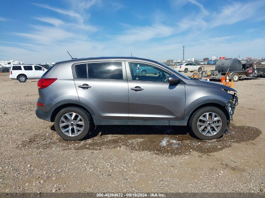 2015 Kia Sportage Lx VIN: KNDPB3AC8F7721850 Lot: 40394672