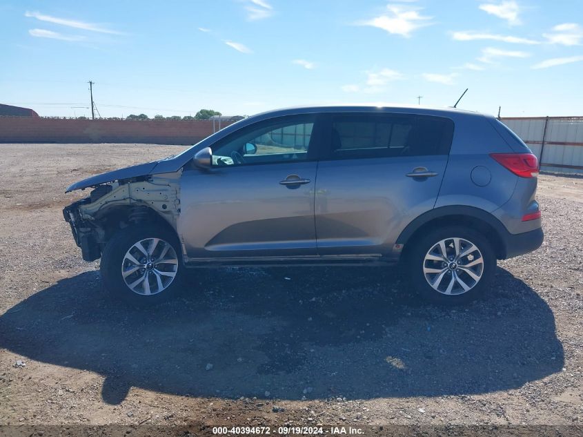 2015 Kia Sportage Lx VIN: KNDPB3AC8F7721850 Lot: 40394672