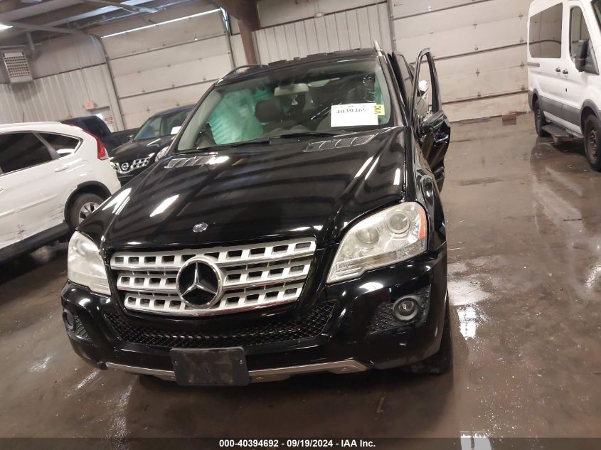 4JGBB86E99A529440 2009 Mercedes-Benz Ml 350 4Matic