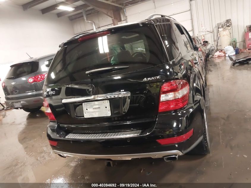 4JGBB86E99A529440 2009 Mercedes-Benz Ml 350 4Matic