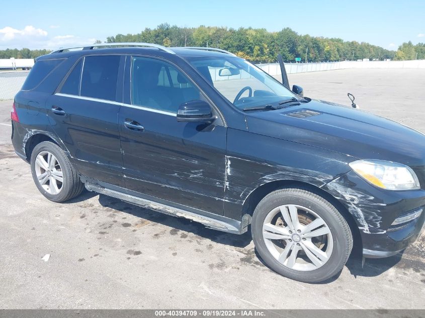 2014 Mercedes-Benz Ml 350 4Matic VIN: 4JGDA5HB9EA373472 Lot: 40394709