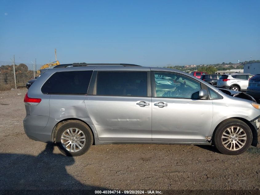 2011 Toyota Sienna Xle V6 VIN: 5TDYK3DC1BS082551 Lot: 40394714