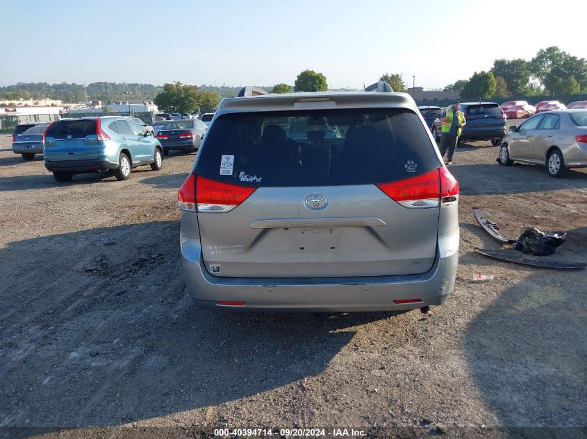 2011 Toyota Sienna Xle V6 VIN: 5TDYK3DC1BS082551 Lot: 40394714