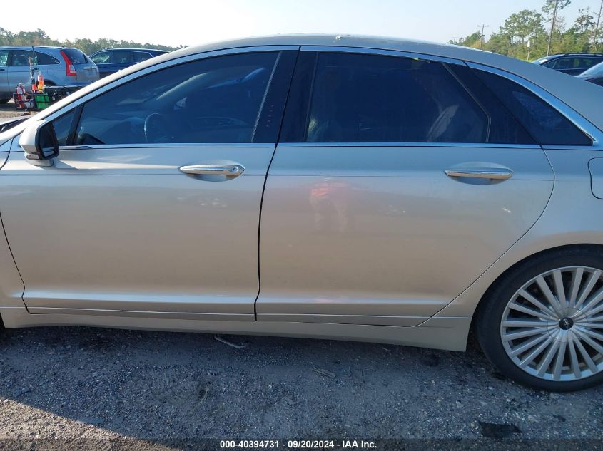 2017 Lincoln Mkz Hybrid Reserve VIN: 3LN6L5MU0HR614890 Lot: 40394731