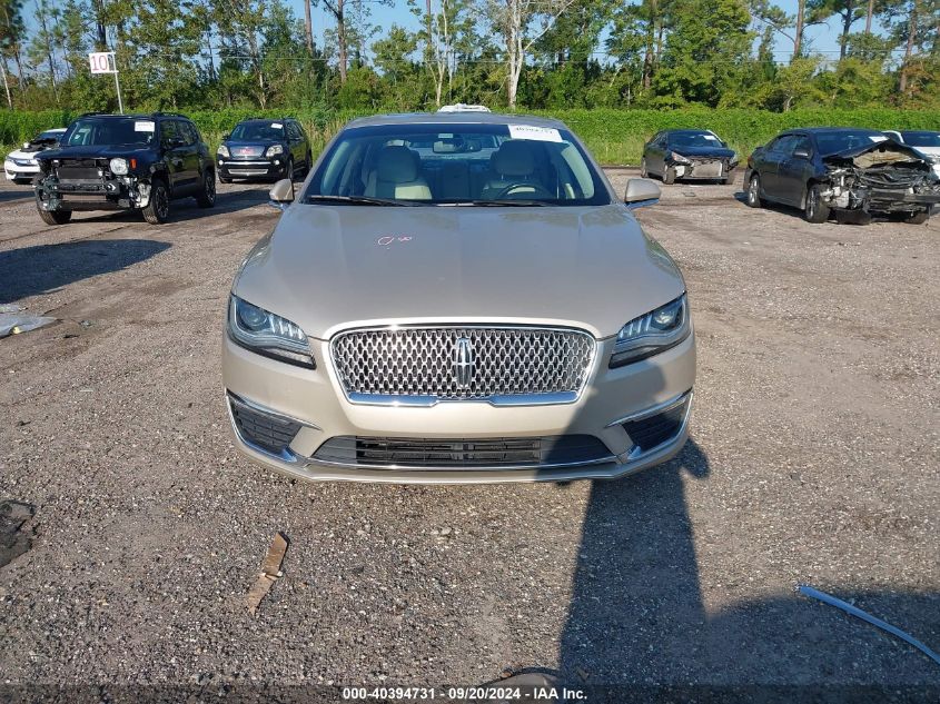 2017 Lincoln Mkz Hybrid Reserve VIN: 3LN6L5MU0HR614890 Lot: 40394731