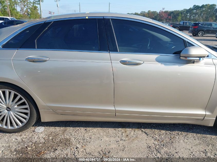 2017 Lincoln Mkz Hybrid Reserve VIN: 3LN6L5MU0HR614890 Lot: 40394731