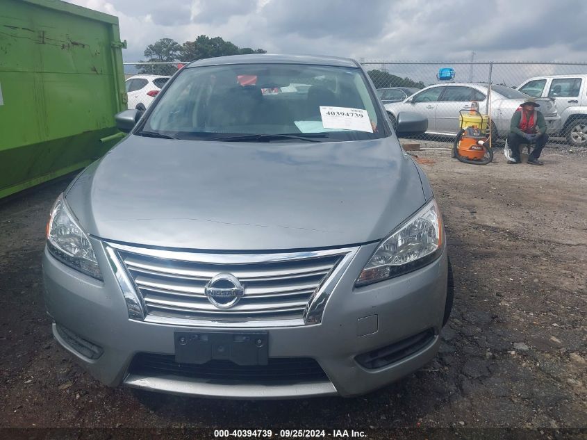 3N1AB7AP0DL738430 2013 Nissan Sentra Sv