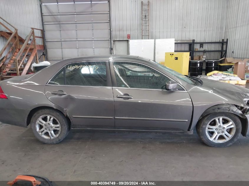 1HGCM56867A117065 2007 Honda Accord 2.4 Ex