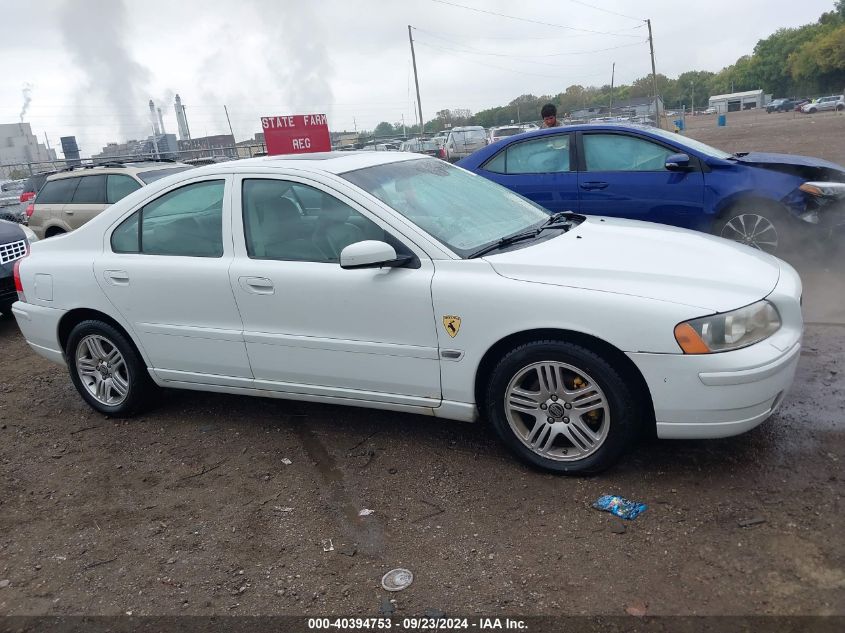 2006 Volvo S60 2.5T VIN: YV1RS592562531673 Lot: 40394753