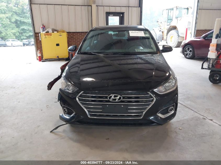 2021 Hyundai Accent Sel VIN: 3KPC24A67ME139573 Lot: 40394777