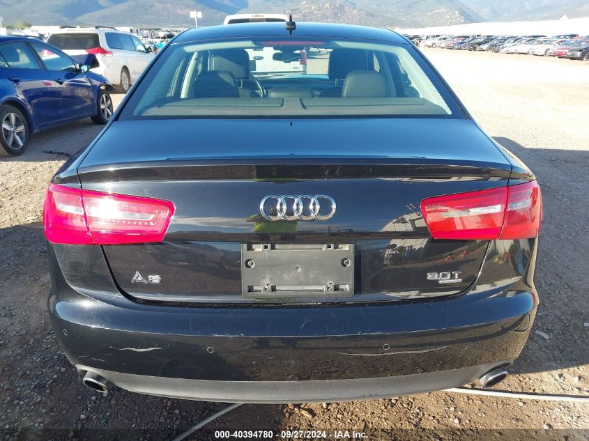 2012 Audi A6 3.0 Premium VIN: WAUBGAFC3CN018878 Lot: 40394780