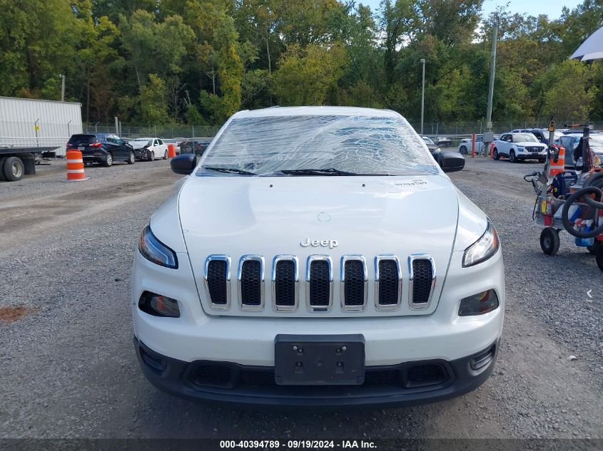 2015 Jeep Cherokee Sport VIN: 1C4PJMAB9FW741322 Lot: 40394789