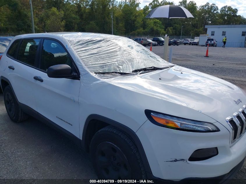 2015 Jeep Cherokee Sport VIN: 1C4PJMAB9FW741322 Lot: 40394789