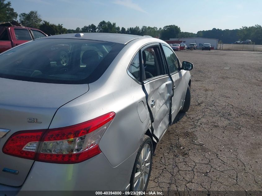 3N1AB7APXEY322292 2014 Nissan Sentra Sl