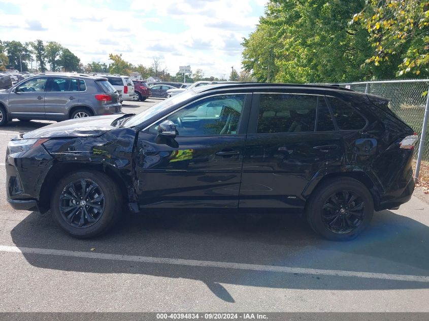 2022 Toyota Rav4 Hybrid Se VIN: 2T3T6RFV2NW032082 Lot: 40394834