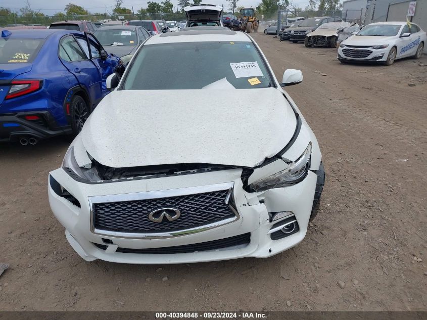 2016 Infiniti Q50 Premium/Sport VIN: JN1EV7ARXGM342431 Lot: 40394848