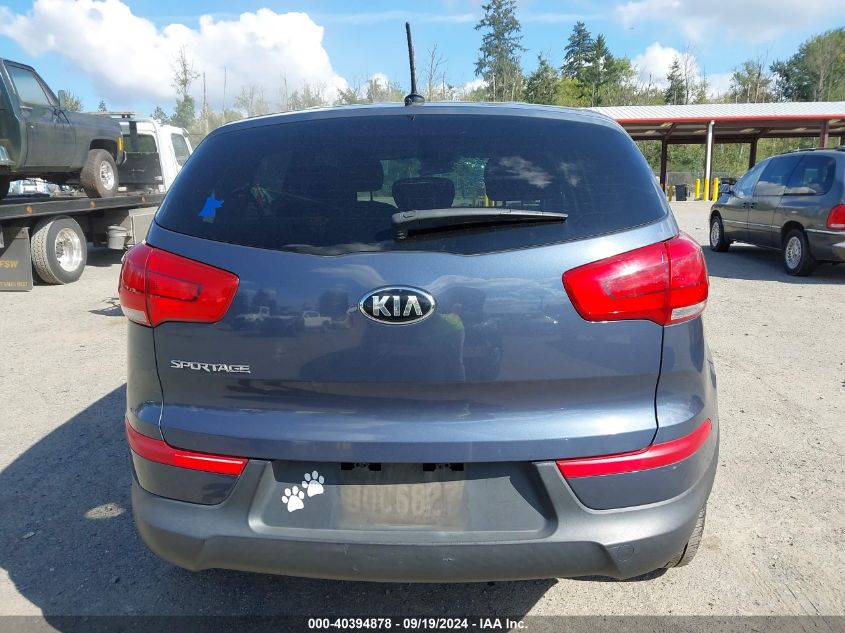 2016 Kia Sportage Lx VIN: KNDPB3AC7G7866587 Lot: 40394878