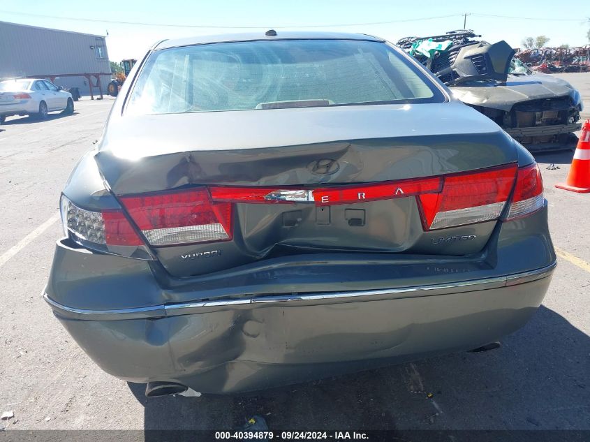 KMHFC46FX7A240273 2007 Hyundai Azera Limited/Se