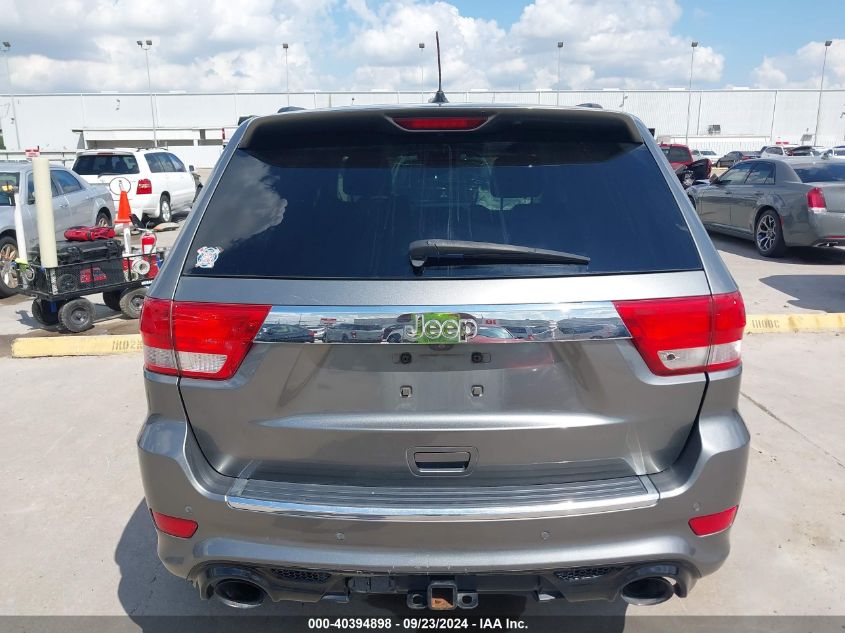 2012 Jeep Grand Cherokee Srt8 VIN: 1C4RJFDJ0CC100192 Lot: 40394898