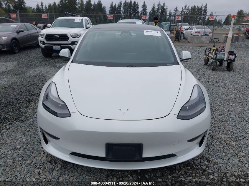 2021 Tesla Model 3 Long Range Dual Motor All-Wheel Drive VIN: 5YJ3E1EBXMF937945 Lot: 40394911