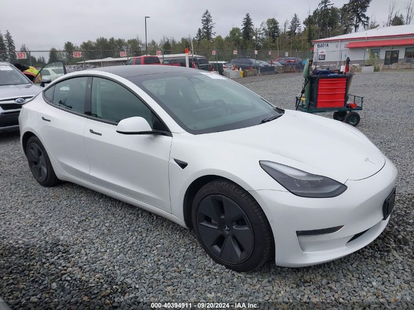 2021 Tesla Model 3 Long Range Dual Motor All-Wheel Drive VIN: 5YJ3E1EBXMF937945 Lot: 40394911