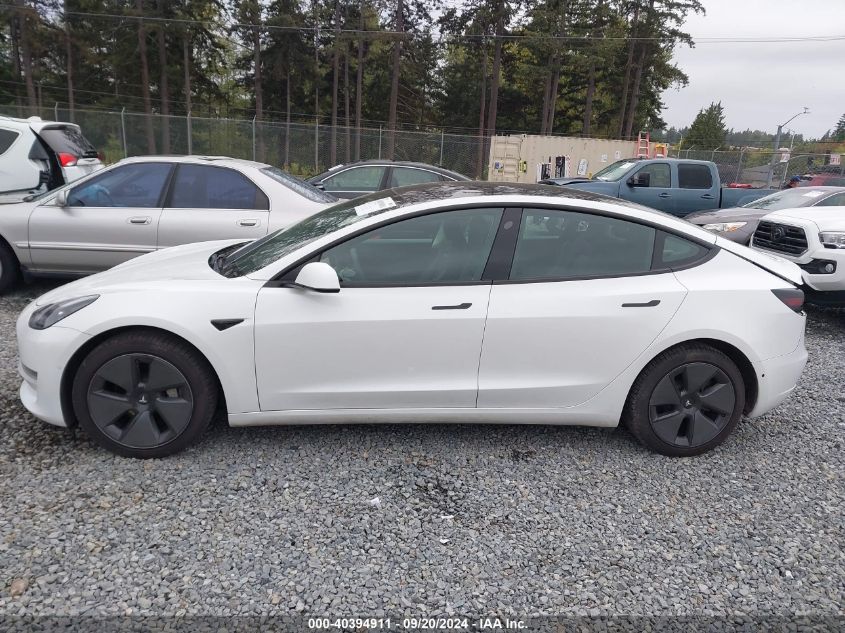 2021 Tesla Model 3 Long Range Dual Motor All-Wheel Drive VIN: 5YJ3E1EBXMF937945 Lot: 40394911