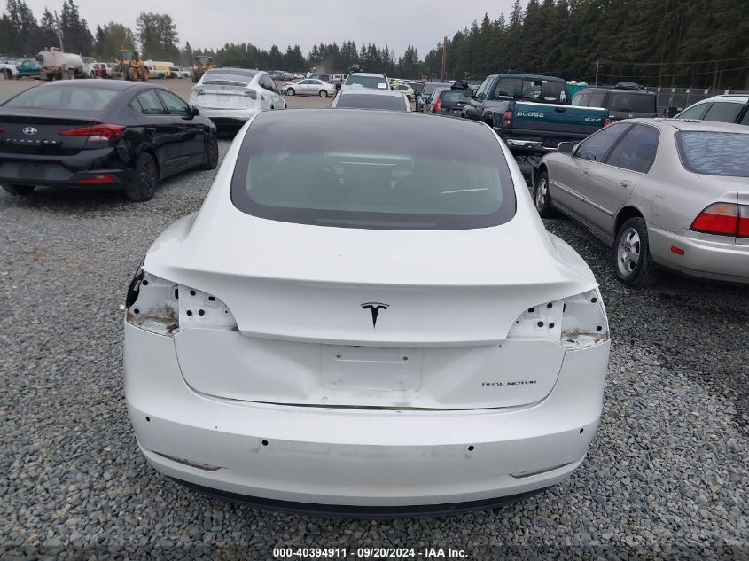 2021 Tesla Model 3 Long Range Dual Motor All-Wheel Drive VIN: 5YJ3E1EBXMF937945 Lot: 40394911