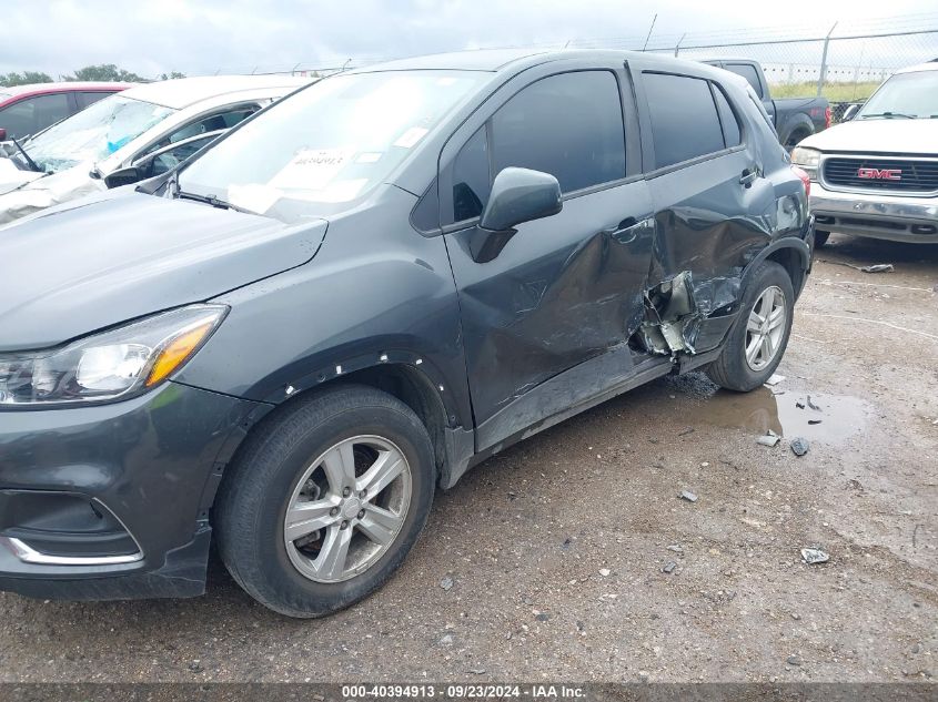 2020 Chevrolet Trax Fwd Ls VIN: 3GNCJKSB8LL143796 Lot: 40394913