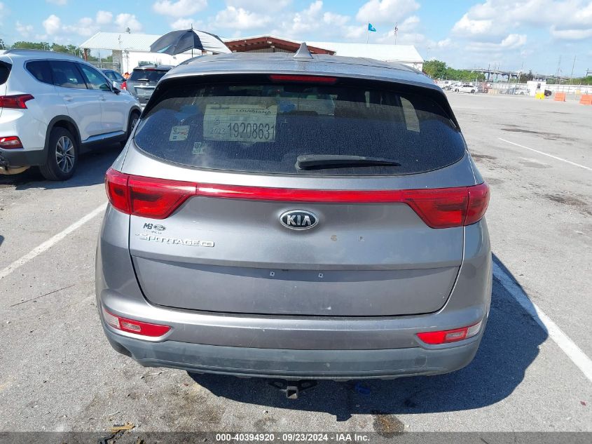 2017 Kia Sportage Lx VIN: KNDPM3AC2H7114680 Lot: 40394920