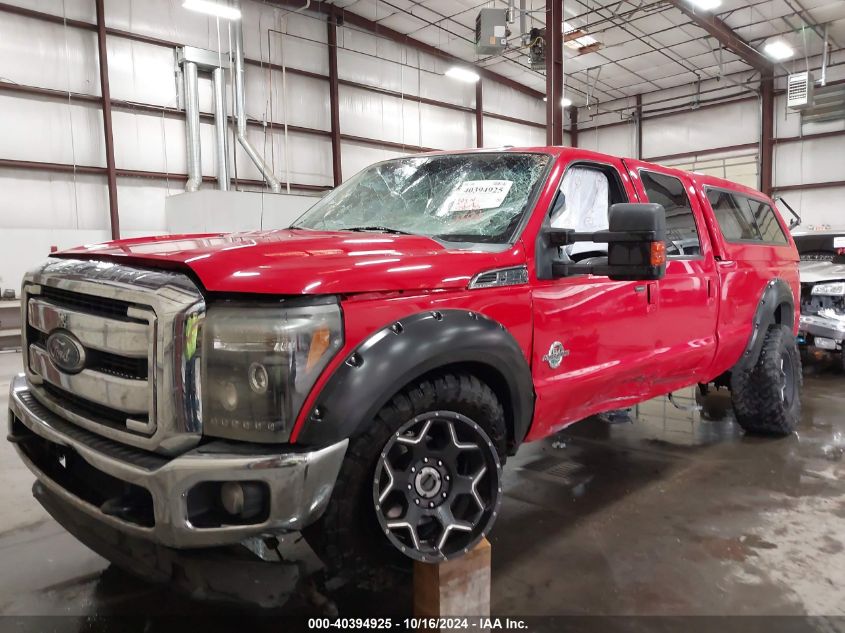 2014 Ford F-350 Lariat VIN: 1FT8W3BT6EEB26156 Lot: 40394925