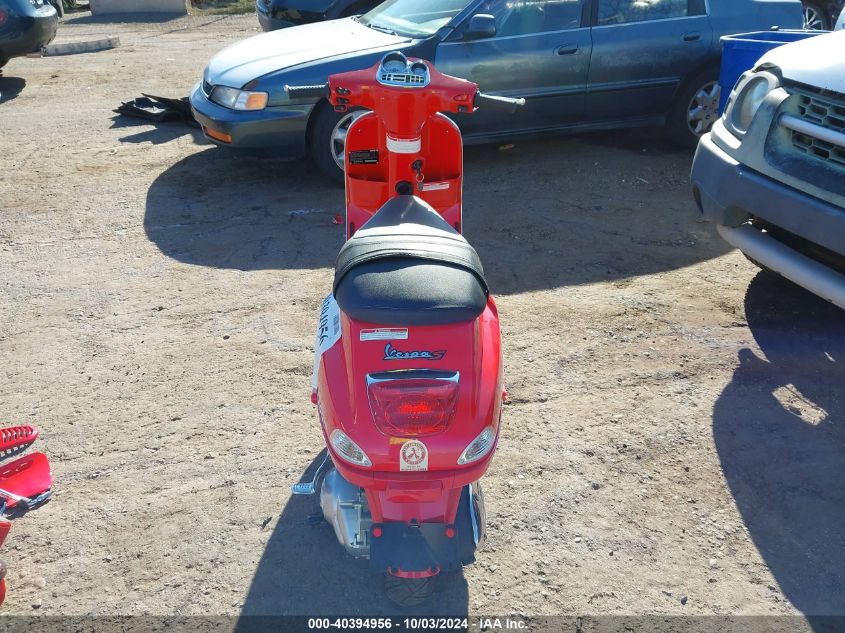 2008 Vespa Lx 150 VIN: ZAPM448F285600151 Lot: 40394956