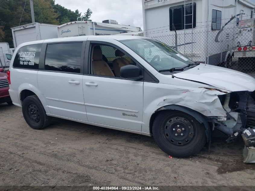 2C4RDGBG0HR802337 2017 Dodge Grand Caravan Se