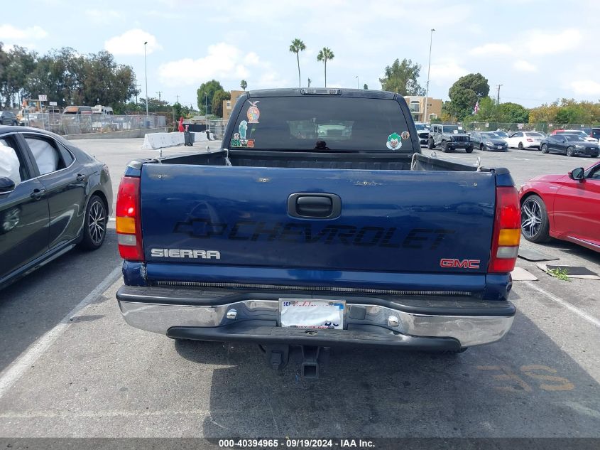 2005 Chevrolet Silverado 1500 Ls VIN: 1GCEC19T55Z265581 Lot: 40394965