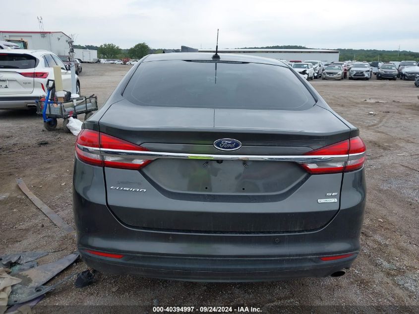 2017 Ford Fusion Se VIN: 3FA6P0HD8HR292737 Lot: 40394997