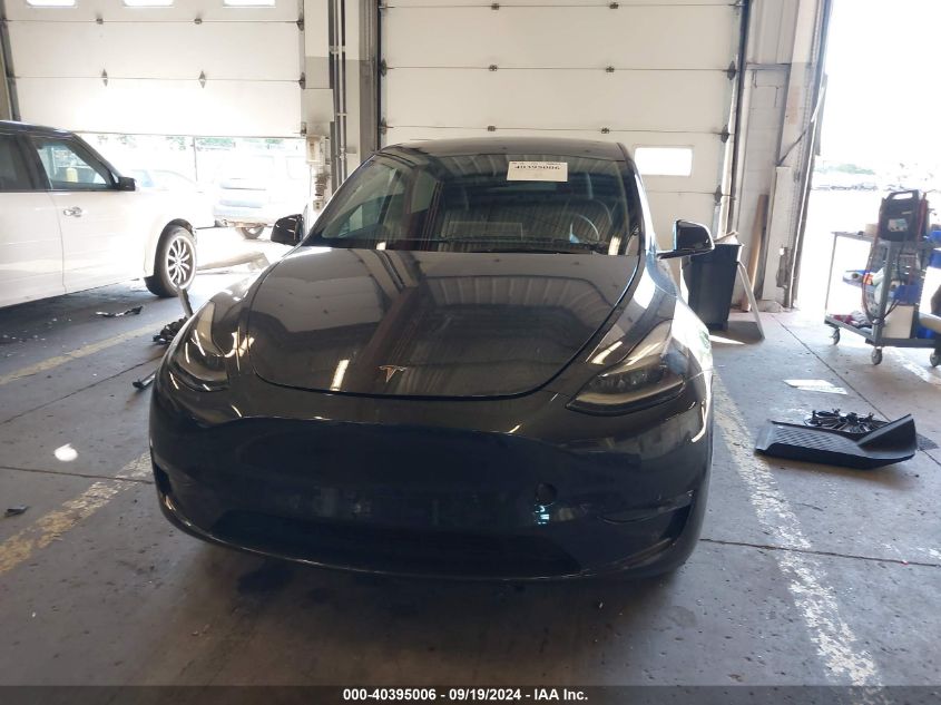 2024 Tesla Model Y Long Range Dual Motor All-Wheel Drive VIN: 7SAYGDEEXRF991414 Lot: 40395006