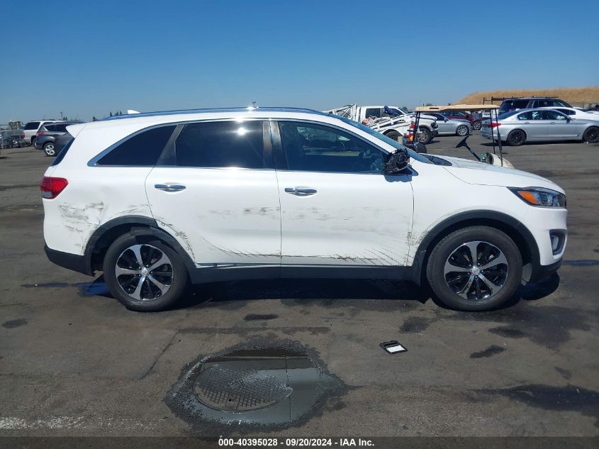 2017 Kia Sorento 3.3L Ex VIN: 5XYPH4A5XHG238582 Lot: 40395028