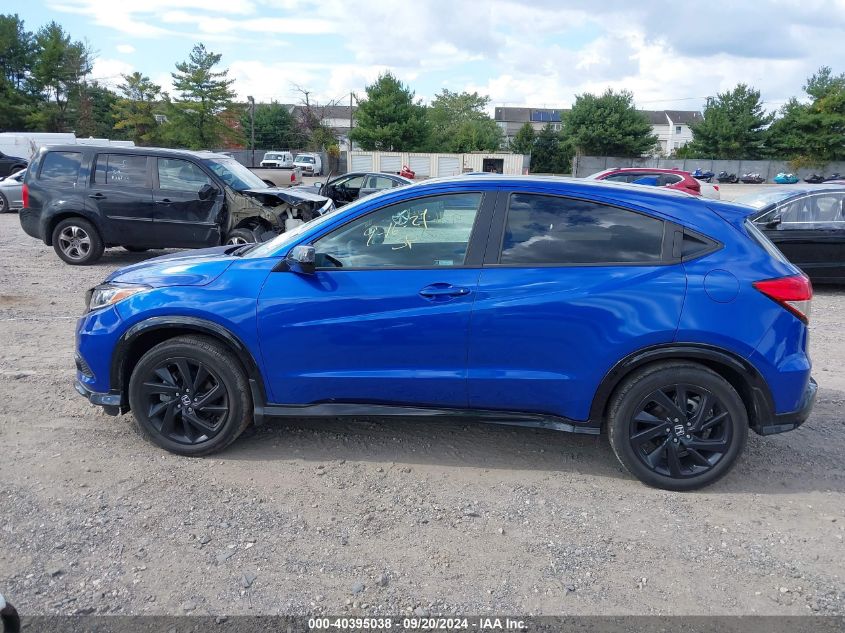 3CZRU6H12MM748340 2021 Honda Hr-V Awd Sport