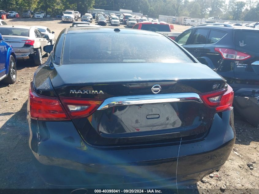 2018 Nissan Maxima 3.5 Sv VIN: 1N4AA6AP2JC408067 Lot: 40395041