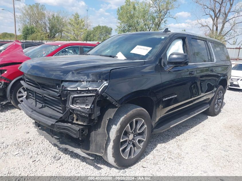 2022 Chevrolet Suburban 4Wd Lt VIN: 1GNSKCKDXNR104090 Lot: 40395050