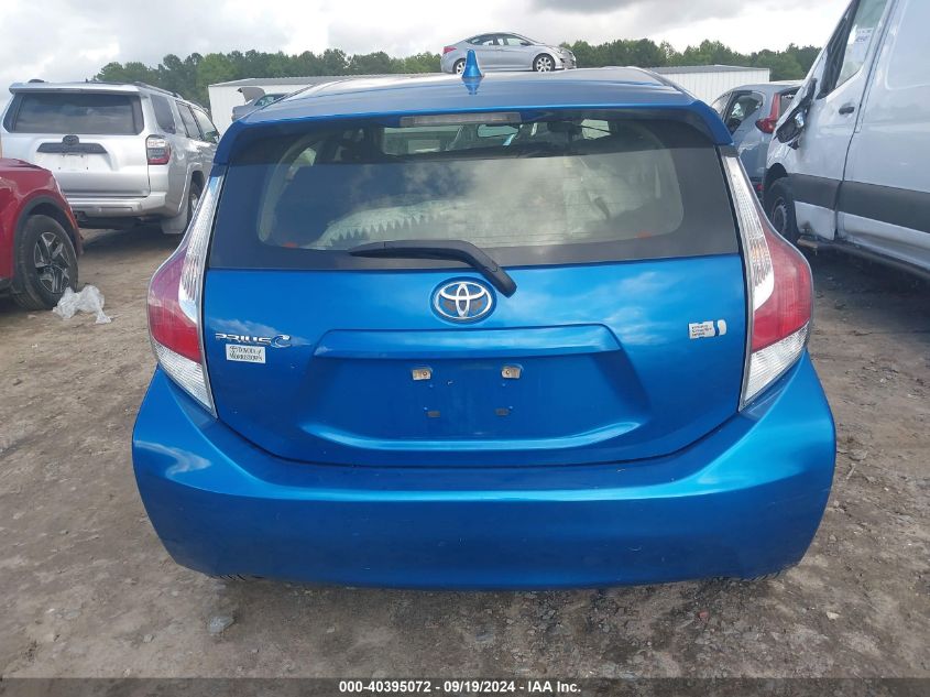 JTDKDTB38G1133065 2016 Toyota Prius C Two