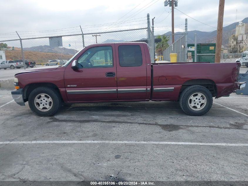 2001 Chevrolet Silverado 1500 Ls VIN: 2GCEC19V811404249 Lot: 40395106