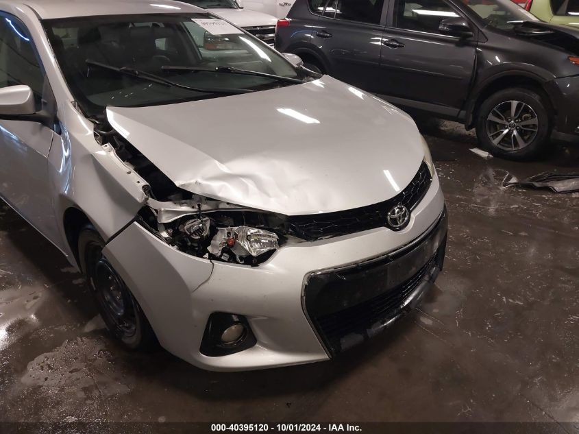 2016 Toyota Corolla S VIN: 2T1BURHE6GC665504 Lot: 40395120