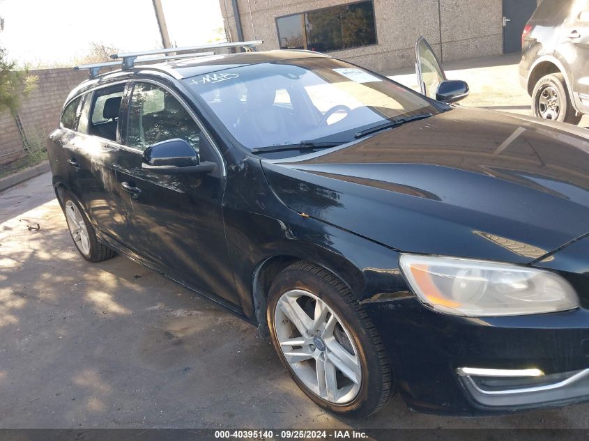 YV1612SB9F1201376 2015 Volvo V60 T5 Premier