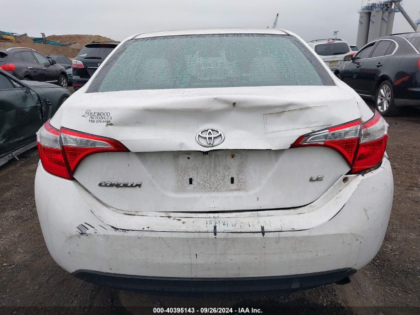 2014 TOYOTA COROLLA L/LE/LE PLS/PRM/S/S PLS - 2T1BURHE6EC146241