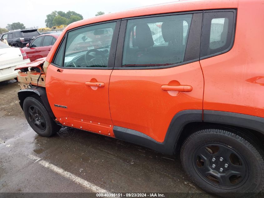 2016 Jeep Renegade Sport VIN: ZACCJAAT4GPC76274 Lot: 40395151