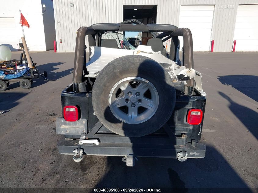 2006 Jeep Wrangler / Tj Unlimited VIN: 1J4FA44S36P730215 Lot: 40395188