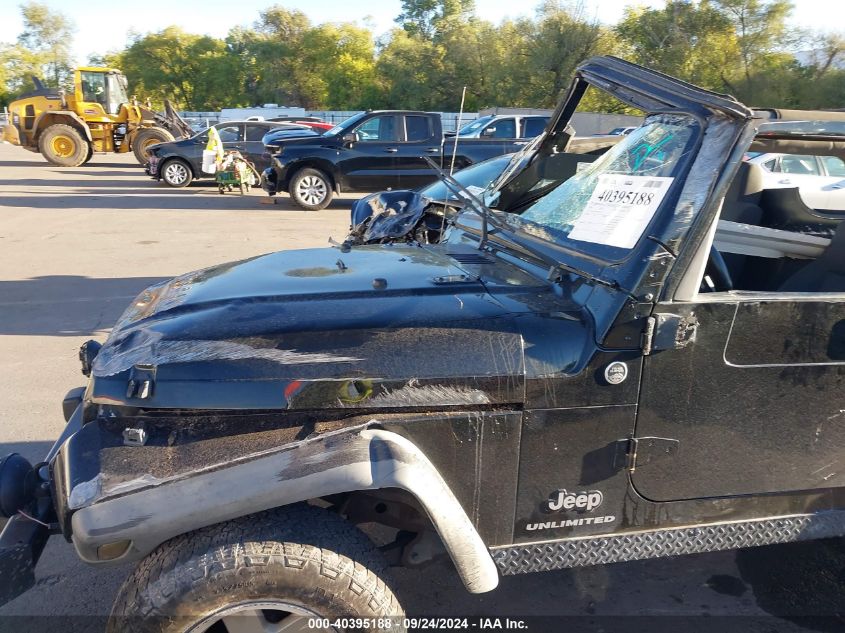 2006 Jeep Wrangler / Tj Unlimited VIN: 1J4FA44S36P730215 Lot: 40395188