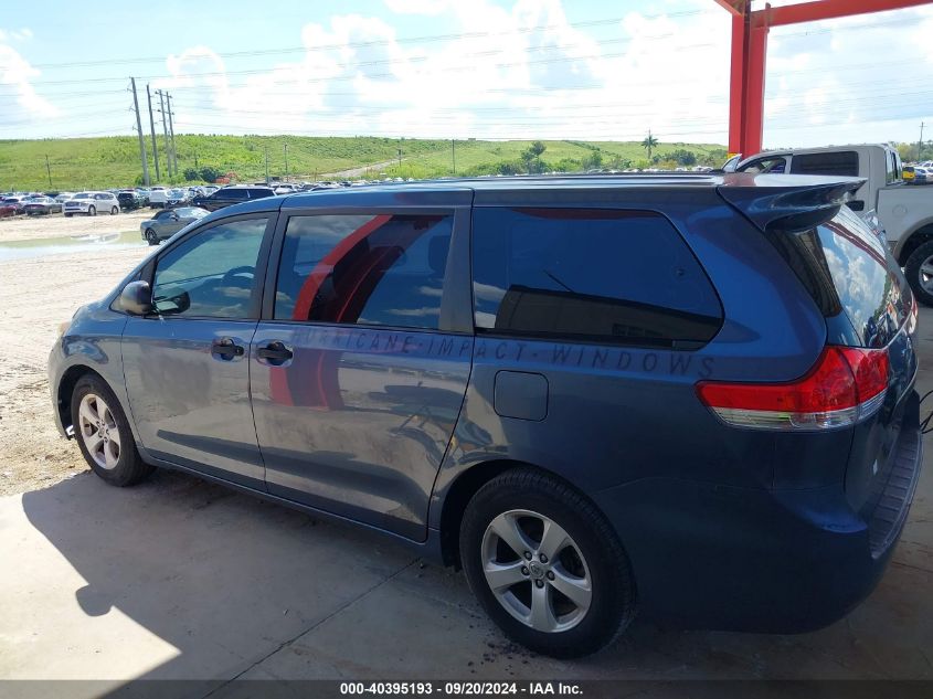 2014 Toyota Sienna L V6 7 Passenger VIN: 5TDZK3DC5ES526264 Lot: 40395193