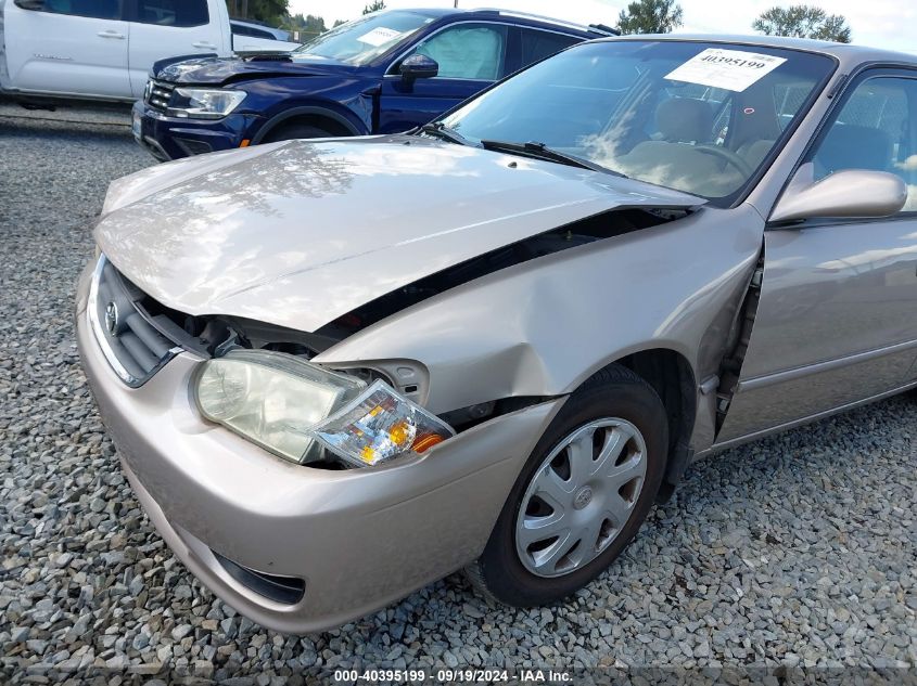 2002 Toyota Corolla Le VIN: 1NXBR12E52Z652004 Lot: 40395199